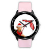 Airedale Terrier On Christmas Special Wrist Watch-Free Shipping-FL State