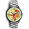 Cute Shar Pei Print On Christmas Wrist Watch-Free Shipping-FL State