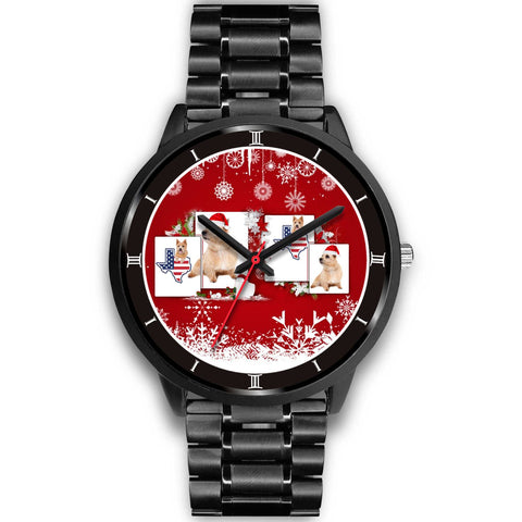 Norwich Terrier Texas Christmas Special Wrist Watch-Free Shipping