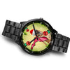 Belgian Malinois Dog On Christmas Florida Wrist Watch-Free Shipping