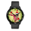 Belgian Malinois Dog On Christmas Florida Wrist Watch-Free Shipping