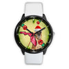 Belgian Malinois Dog On Christmas Florida Wrist Watch-Free Shipping