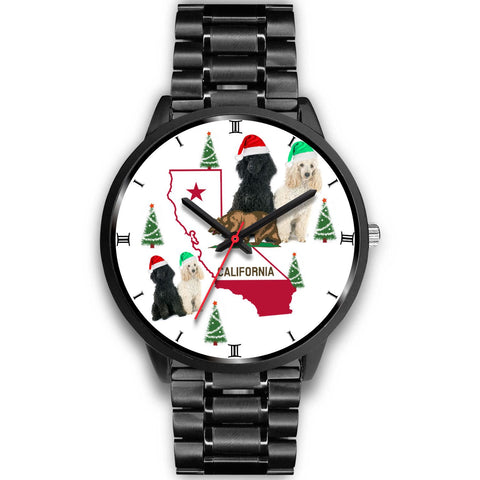 Poodle Dog California Christmas Special Wrist Watch-Free Shipping