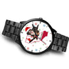 Bernese Mountain Dog California Christmas Special Wrist Watch-Free Shipping