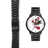 Bernese Mountain Dog California Christmas Special Wrist Watch-Free Shipping