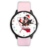 Bernese Mountain Dog California Christmas Special Wrist Watch-Free Shipping