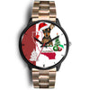 Miniature Pinscher Dog California Christmas Special Wrist Watch-Free Shipping