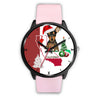 Miniature Pinscher Dog California Christmas Special Wrist Watch-Free Shipping