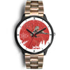 Irish Wolfhound Dog California Christmas Special Wrist Watch-Free Shipping