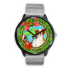 Cute Brittany Dog New York Christmas Special Wrist Watch-Free Shipping