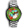 Cute Brittany Dog New York Christmas Special Wrist Watch-Free Shipping