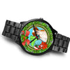 Cute Brittany Dog New York Christmas Special Wrist Watch-Free Shipping