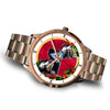 Shetland Sheepdog New York Christmas Special Wrist Watch-Free Shipping
