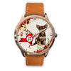 Cute Chihuahua Dog New York Christmas Special Wrist Watch-Free Shipping