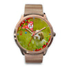 Cute Cocker Spaniel Dog New York Christmas Special Wrist Watch-Free Shipping