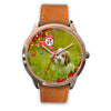 Cute Cocker Spaniel Dog New York Christmas Special Wrist Watch-Free Shipping