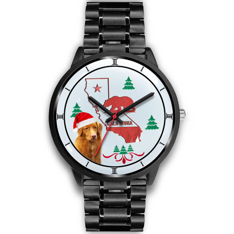 Nova Scotia Duck Tolling Retriever California Christmas Special Wrist Watch-Free Shipping