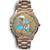 Cute Maltese Dog New York Christmas Special Wrist Watch-Free Shipping