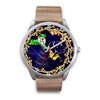 Amazing Vizsla Dog Golden Art New York Christmas Special Wrist Watch-Free Shipping