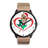 Shih Poo Dog Texas Christmas Special Wrist Watch-Free Shipping