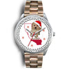 Shih Poo Dog California Christmas Special Wrist Watch-Free Shipping