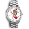 Shih Poo Dog California Christmas Special Wrist Watch-Free Shipping