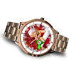 Bordeaux Mastiff Dog New York Christmas Special Wrist Watch-Free Shipping