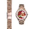 Bordeaux Mastiff Dog New York Christmas Special Wrist Watch-Free Shipping