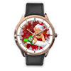 Bordeaux Mastiff Dog New York Christmas Special Wrist Watch-Free Shipping