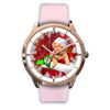 Bordeaux Mastiff Dog New York Christmas Special Wrist Watch-Free Shipping