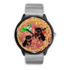 Shiba Inu Dog Art New York Christmas Special Wrist Watch-Free Shipping