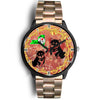 Shiba Inu Dog Art New York Christmas Special Wrist Watch-Free Shipping