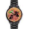 Shiba Inu Dog Art New York Christmas Special Wrist Watch-Free Shipping