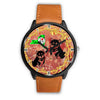 Shiba Inu Dog Art New York Christmas Special Wrist Watch-Free Shipping