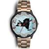Black Labrador Dog New York Christmas Special Wrist Watch-Free Shipping
