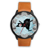 Black Labrador Dog New York Christmas Special Wrist Watch-Free Shipping