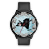 Black Labrador Dog New York Christmas Special Wrist Watch-Free Shipping