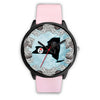 Black Labrador Dog New York Christmas Special Wrist Watch-Free Shipping
