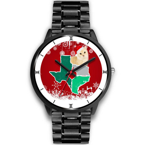 Munchkin Cat Texas Christmas Special Wrist Watch-Free Shipping