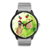 Belgian Malinois Dog On Christmas Alabama Wrist Watch-Free Shipping