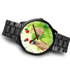 Belgian Malinois Dog On Christmas Alabama Wrist Watch-Free Shipping