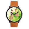 Belgian Malinois Dog On Christmas Alabama Wrist Watch-Free Shipping