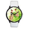Belgian Malinois Dog On Christmas Alabama Wrist Watch-Free Shipping