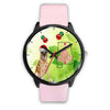 Belgian Malinois Dog On Christmas Alabama Wrist Watch-Free Shipping