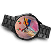 Belgian Malinois Dog On Christmas Arizona Wrist Watch-Free Shipping