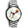 Bichon Frise On Christmas Arizona Wrist Watch-Free Shipping