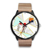 Bichon Frise On Christmas Arizona Wrist Watch-Free Shipping