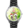 Cute Bichon Frise On Christmas Alabama Wrist Watch-Free Shipping