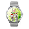 Cute Bichon Frise On Christmas Alabama Wrist Watch-Free Shipping