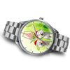 Cute Bichon Frise On Christmas Alabama Wrist Watch-Free Shipping